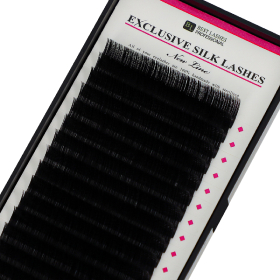 Exkluzivní ultra tenké řasy D, 0,07 X 12mm - 16 řad